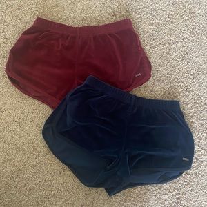 Set of 2 Hollister Velvet Sleep Shorts